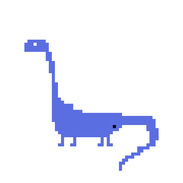 blue dinosaur